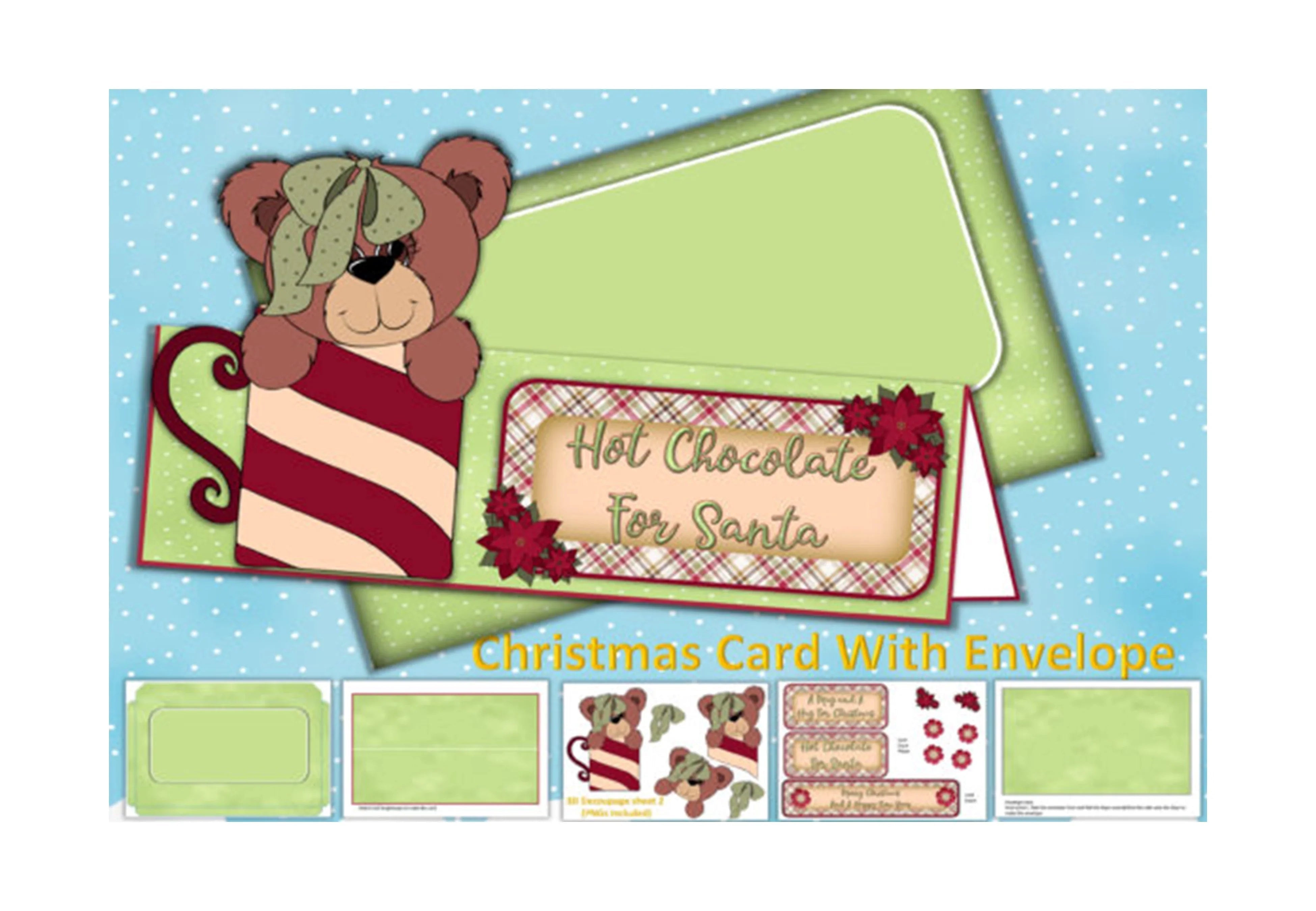 Christmas Card Making Clipart Bundle - CraftNest - Digital Crafting and Art