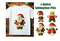 Quilted Christmas Clipart Bundle - CraftNest - Digital Crafting and Art
