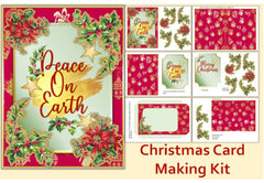 Christmas Card Making & Junk Journal Kit Bundle - CraftNest - Digital Crafting and Art