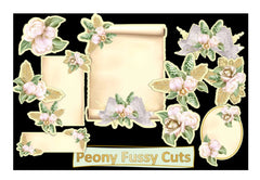 Fussy Cut Peonies and Tags Clipart Bundle - CraftNest - Digital Crafting and Art