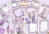 Art Deco Ladies Backgrounds Junk Journal Bundle
