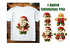 Quilted Christmas Clipart Bundle