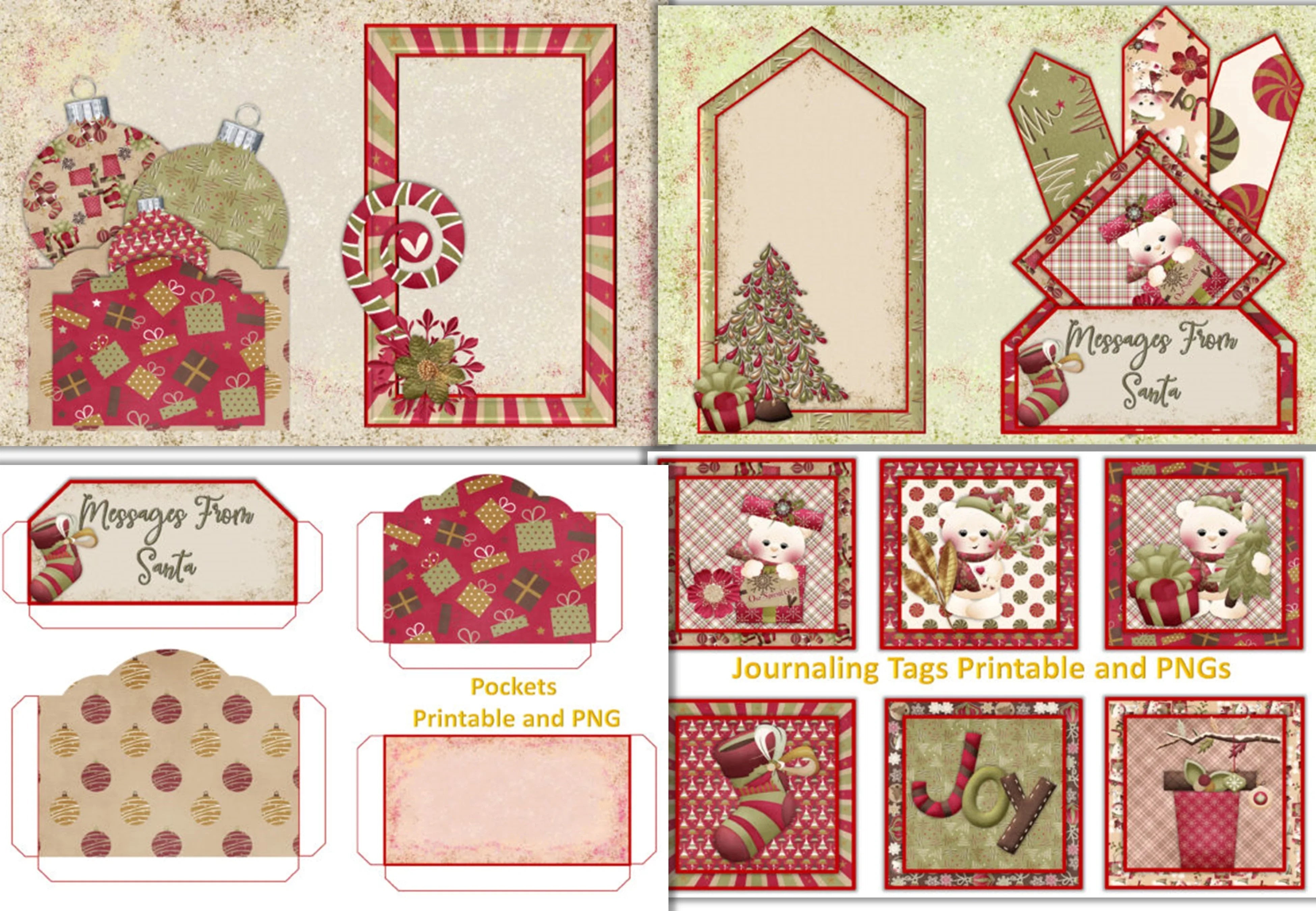Christmas Clipart Bundle - CraftNest - Digital Crafting and Art