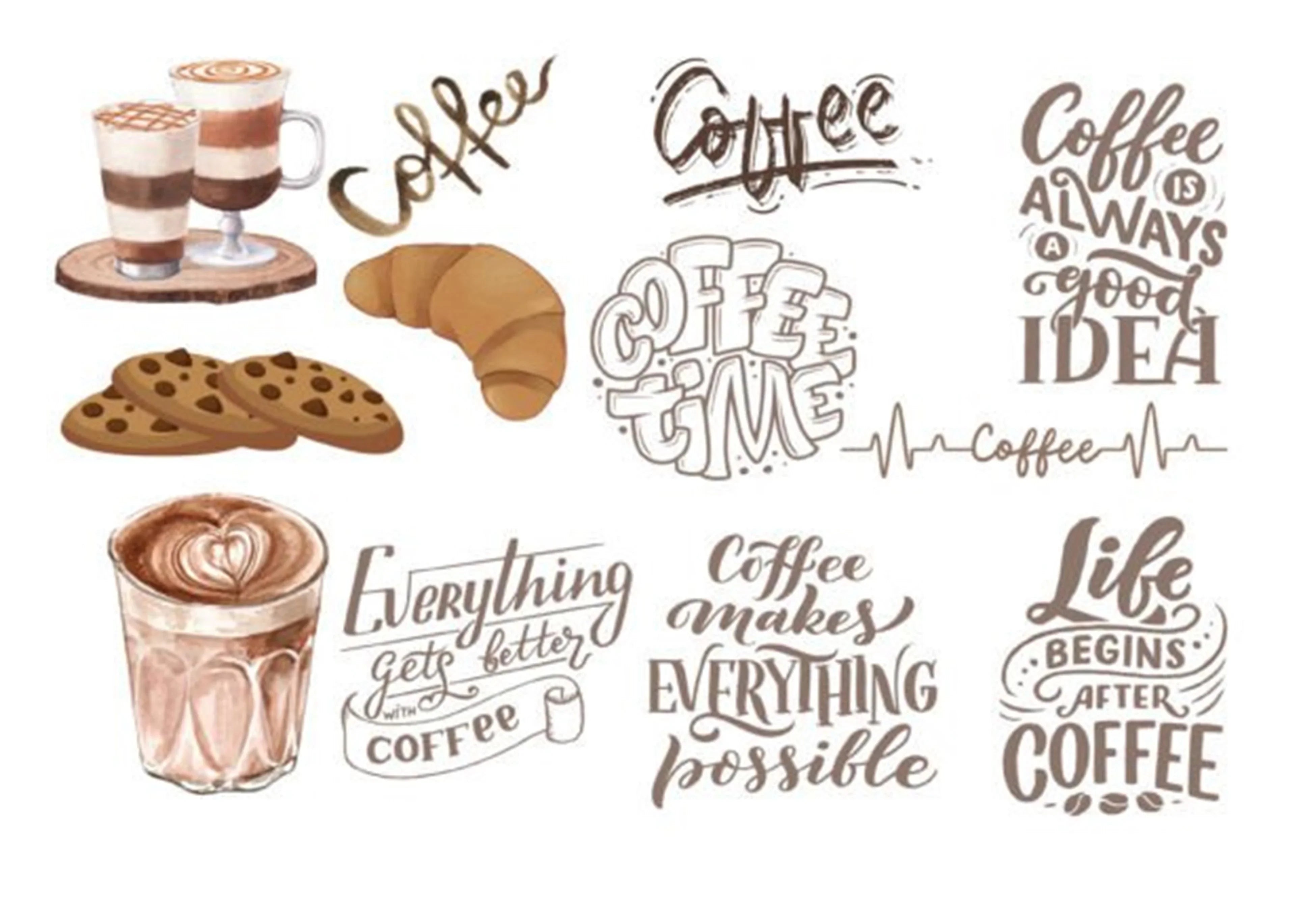 Coffee Time SVG Bundle - CraftNest - Digital Crafting and Art
