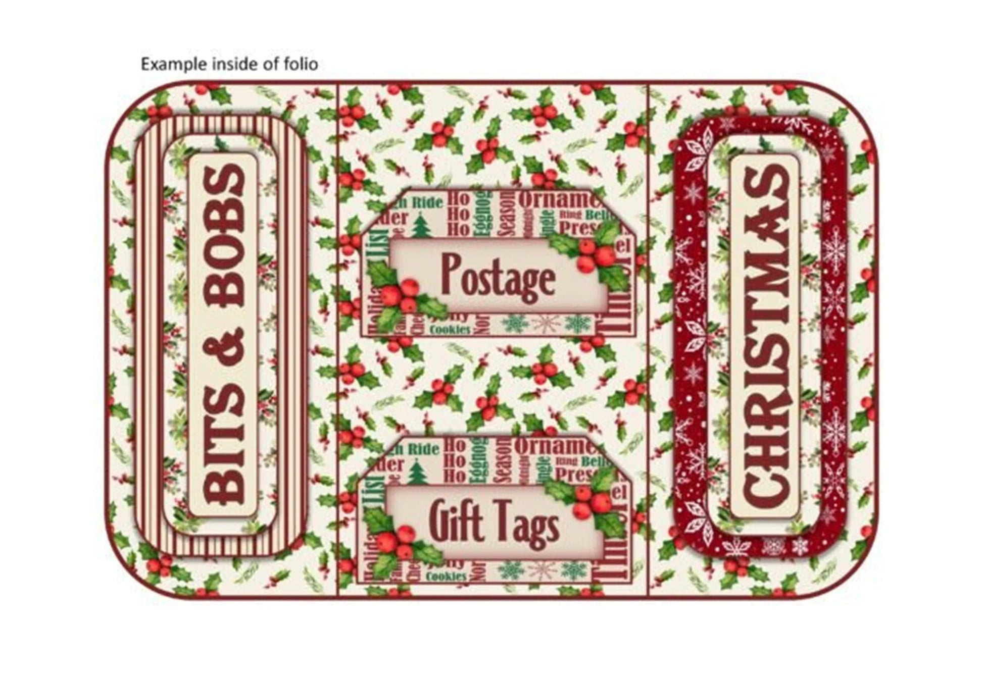 Christmas Folio Junk Journal Bundle - CraftNest - Digital Crafting and Art