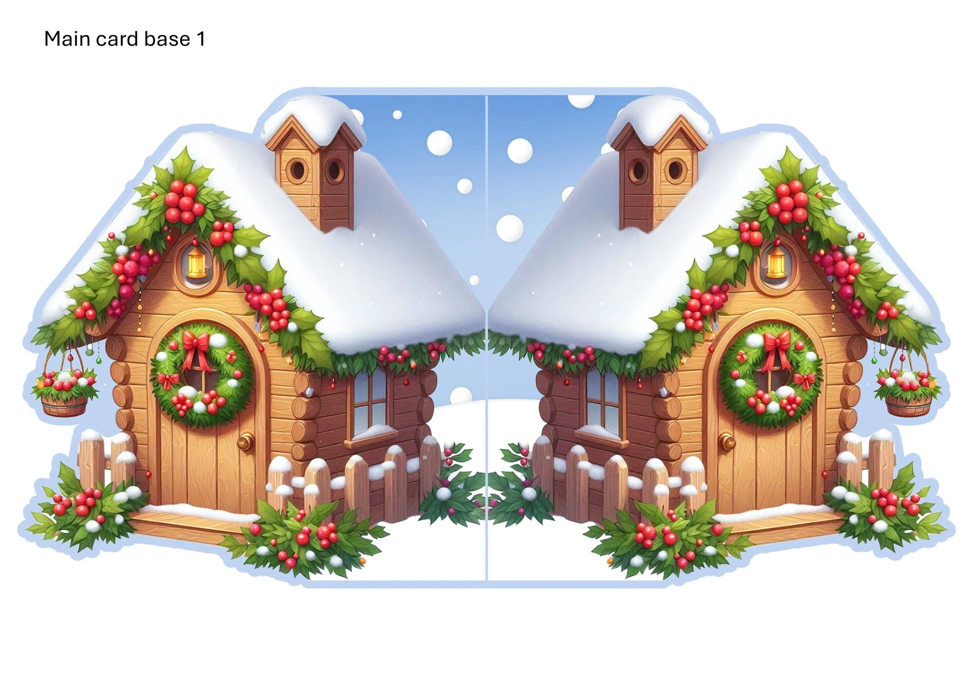 Christmas Birdhouse Card Making Junk Journal Bundle - CraftNest - Digital Crafting and Art