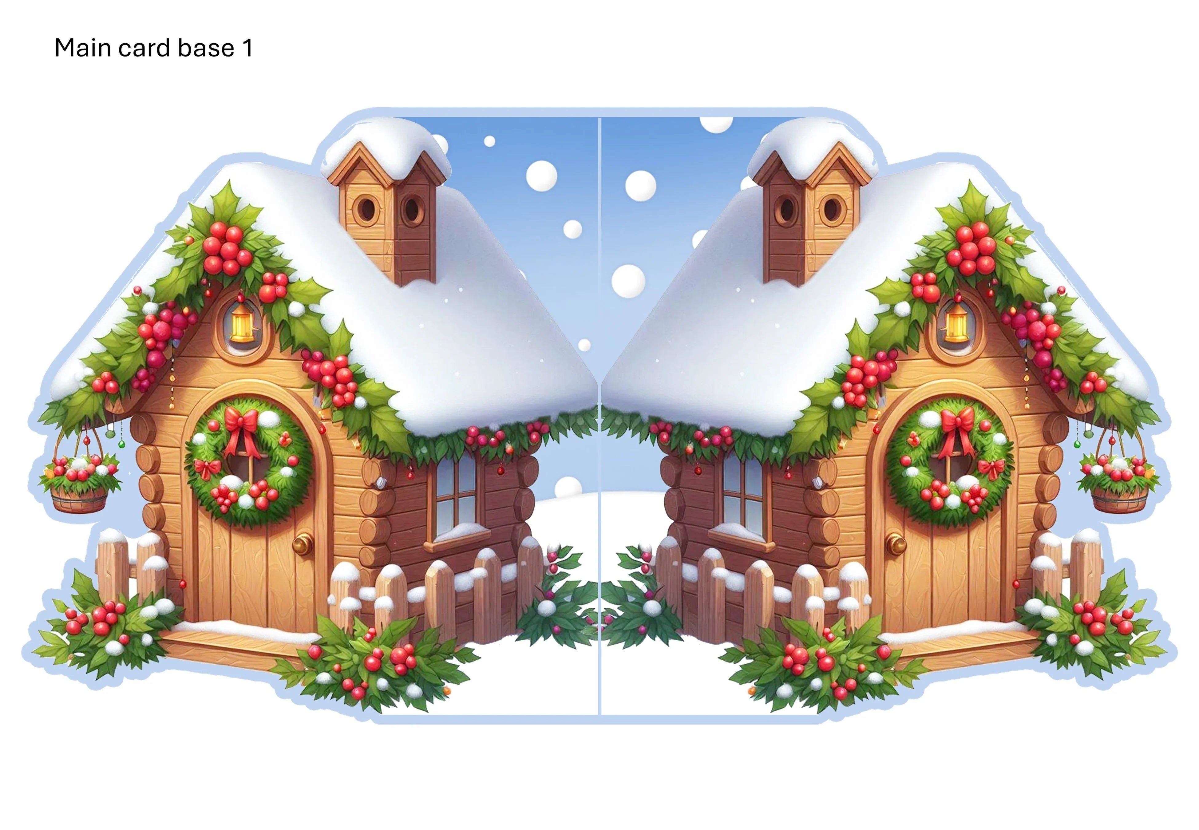 Christmas Birdhouse Card Making Junk Journal Bundle - CraftNest - Digital Crafting and Art
