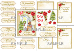 Christmas Card Making Clipart Bundle - CraftNest - Digital Crafting and Art