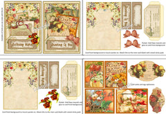 Autumn Fall Card Making Junk Journal Bundle - CraftNest - Digital Crafting and Art