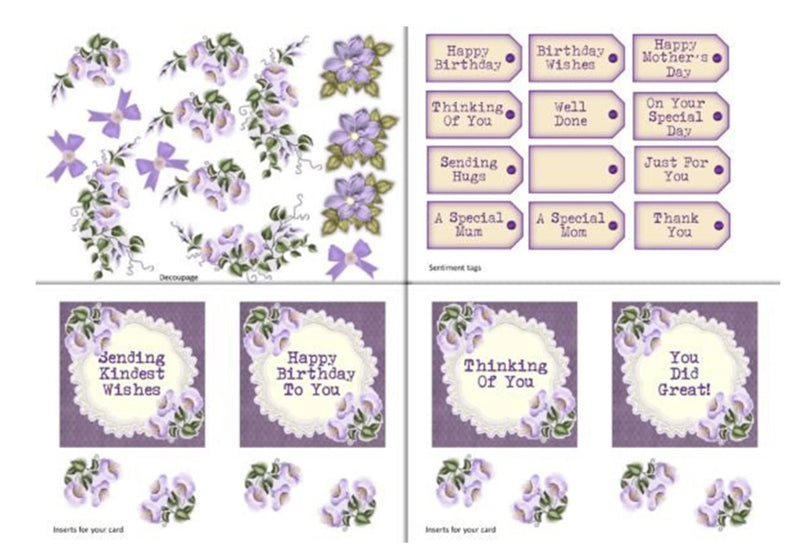 Card Making Birthday Mothers Junk Journal Bundle - CraftNest - Digital Crafting and Art
