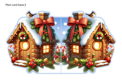 Christmas Birdhouse Card Making Junk Journal Bundle - CraftNest - Digital Crafting and Art