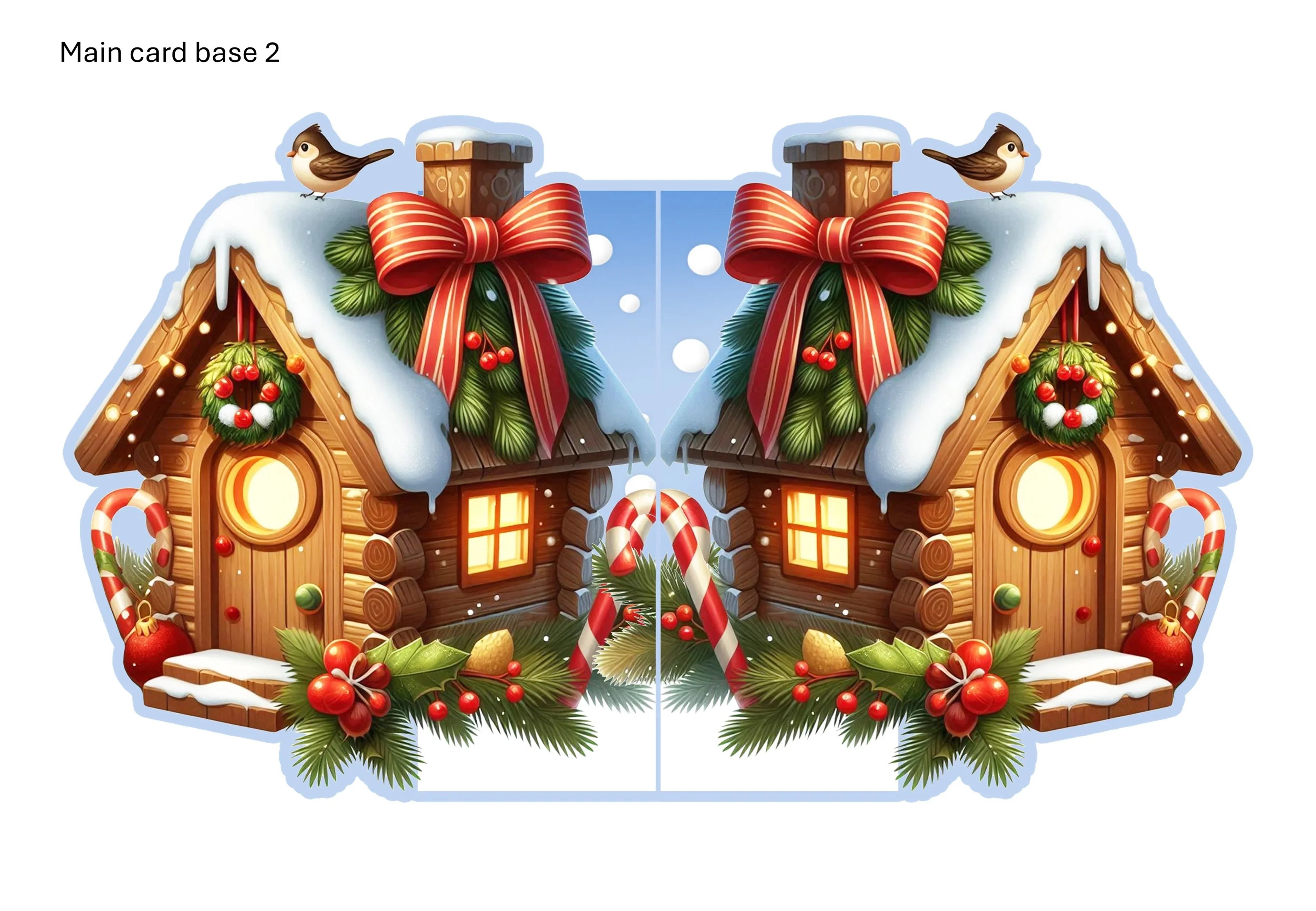 Christmas Birdhouse Card Making Junk Journal Bundle - CraftNest - Digital Crafting and Art