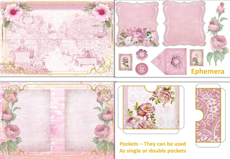 Grunge Roses Clipart Bundle - CraftNest - Digital Crafting and Art