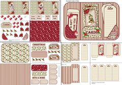 Christmas Folio Junk Journal Bundle - CraftNest - Digital Crafting and Art