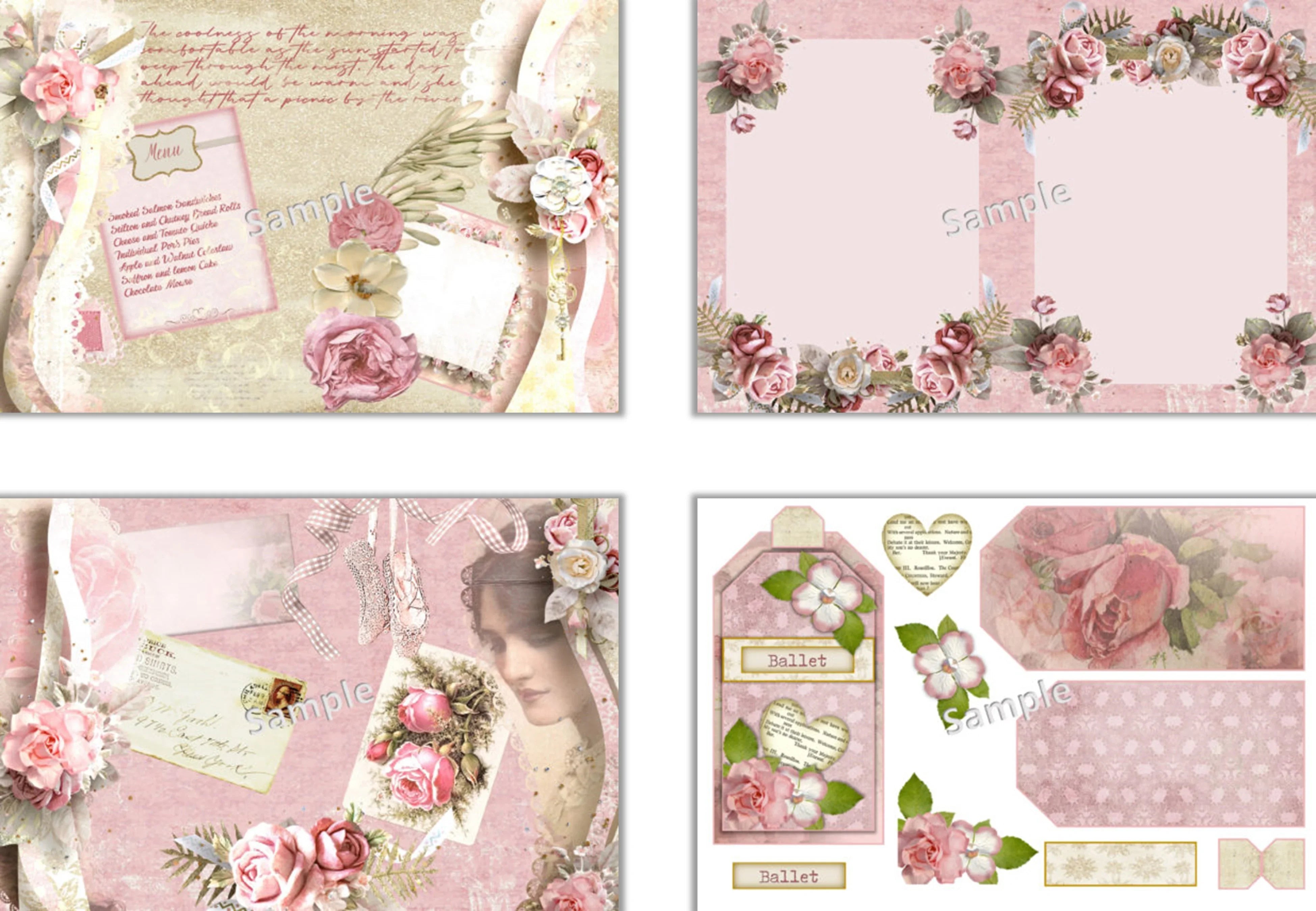 Ballet Themed Clipart Bundle - CraftNest - Digital Crafting and Art