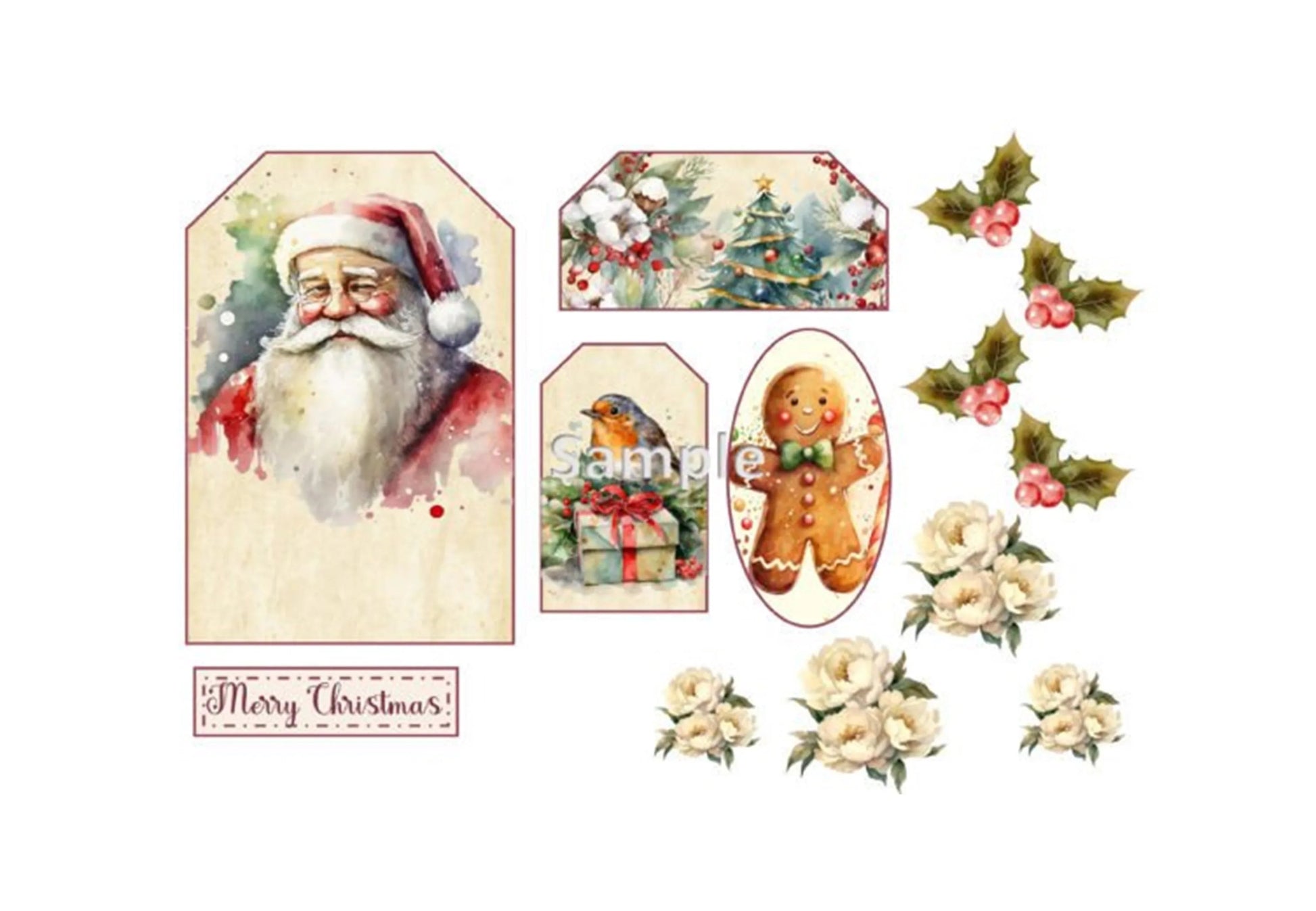 Christmas Card Making Junk Journal Kit - CraftNest - Digital Crafting and Art