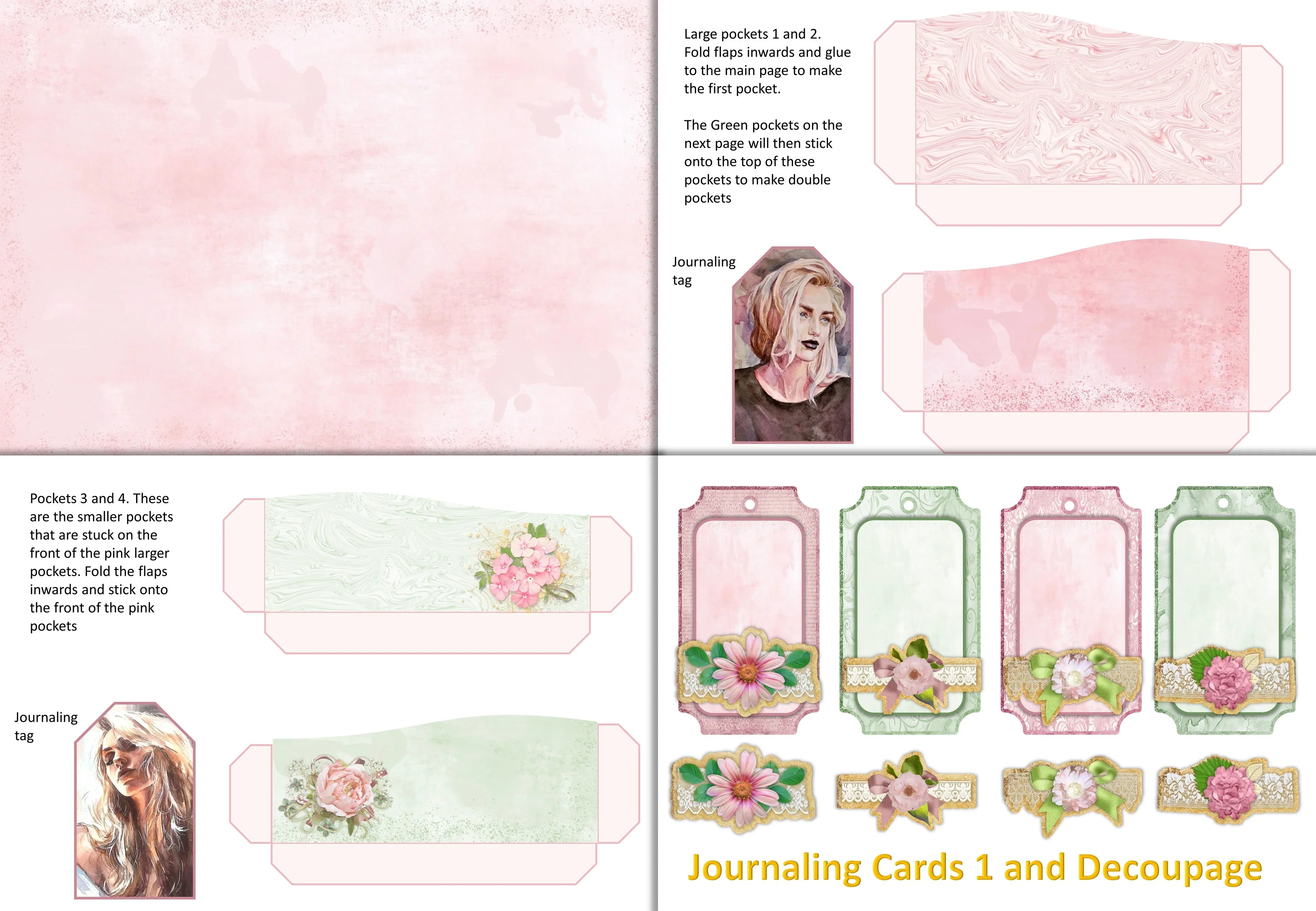 Journaling Clipart Bundle with Free Designs - CraftNest - Digital Crafting and Art