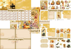 Halloween Junk Journal Clipart Bundle - CraftNest - Digital Crafting and Art