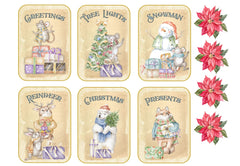 Christmas ATC Cards Clipart Bundle - CraftNest - Digital Crafting and Art