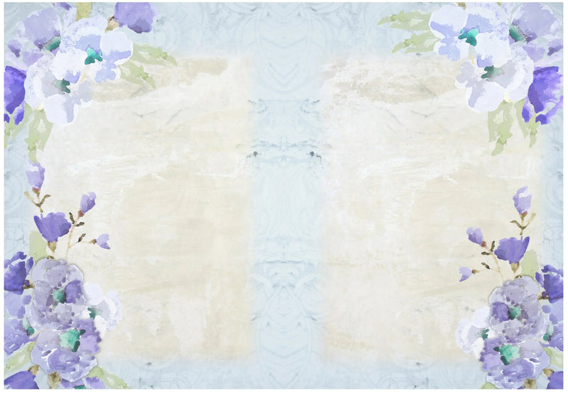 Blue Poppy Backgrounds Junk Journal Bundle - CraftNest - Digital Crafting and Art