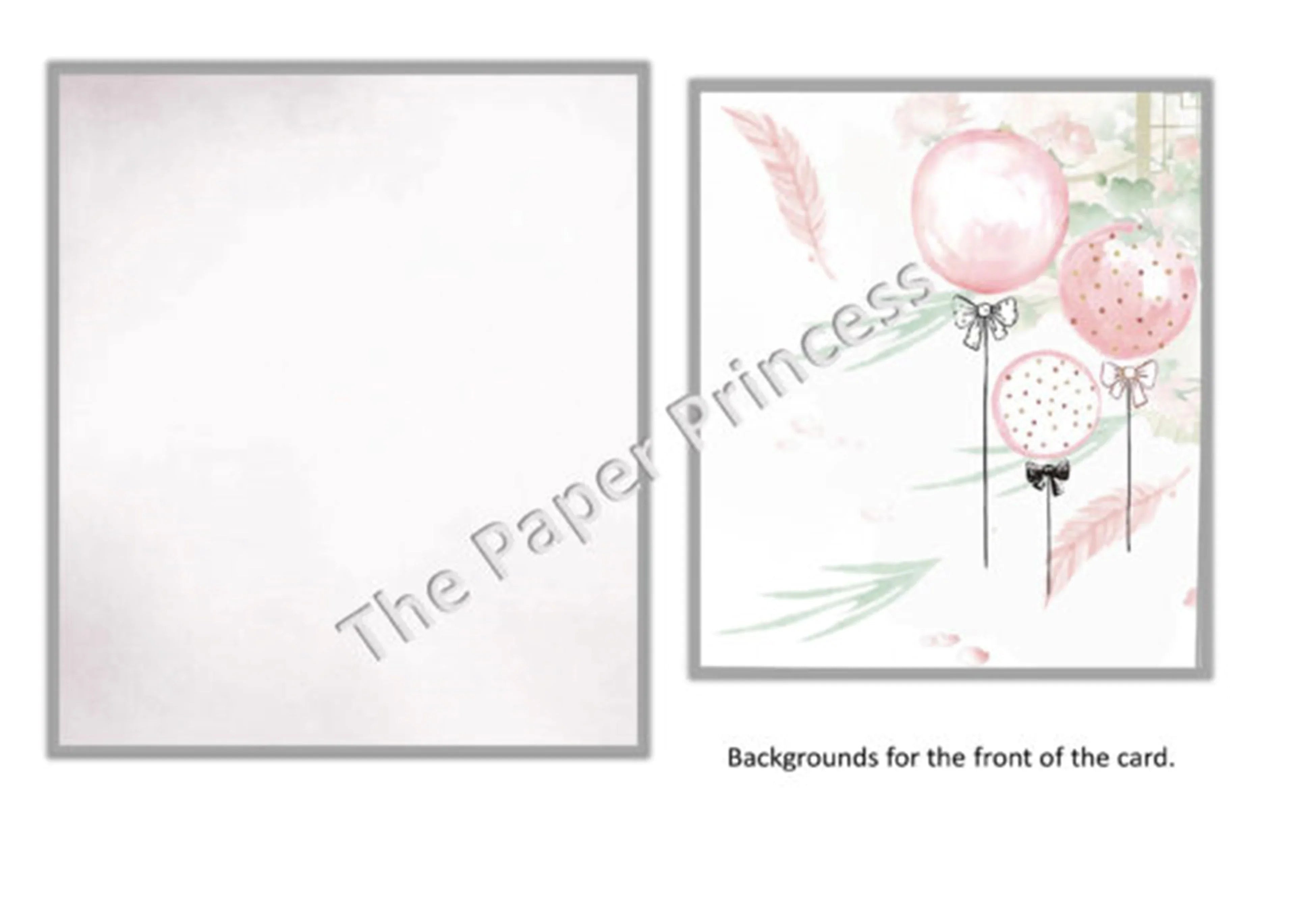 Birthday Princess Clipart Bundle for Card Making - CraftNest - Digital Crafting and Art