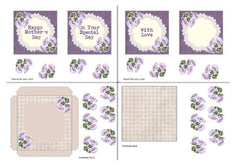 Card Making Birthday Mothers Junk Journal Bundle - CraftNest - Digital Crafting and Art