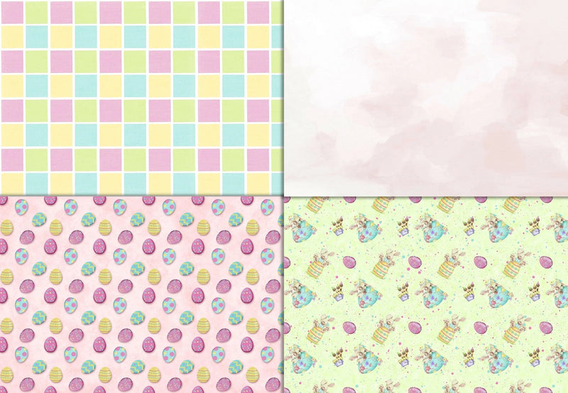 Easter Bunny Junk Journal Clipart Bundle - CraftNest - Digital Crafting and Art