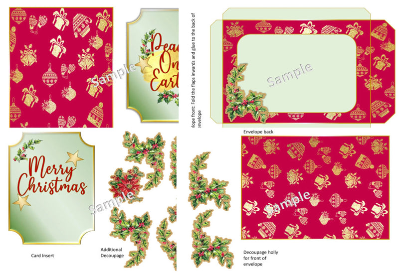 Christmas Card Making & Junk Journal Kit Bundle - CraftNest - Digital Crafting and Art
