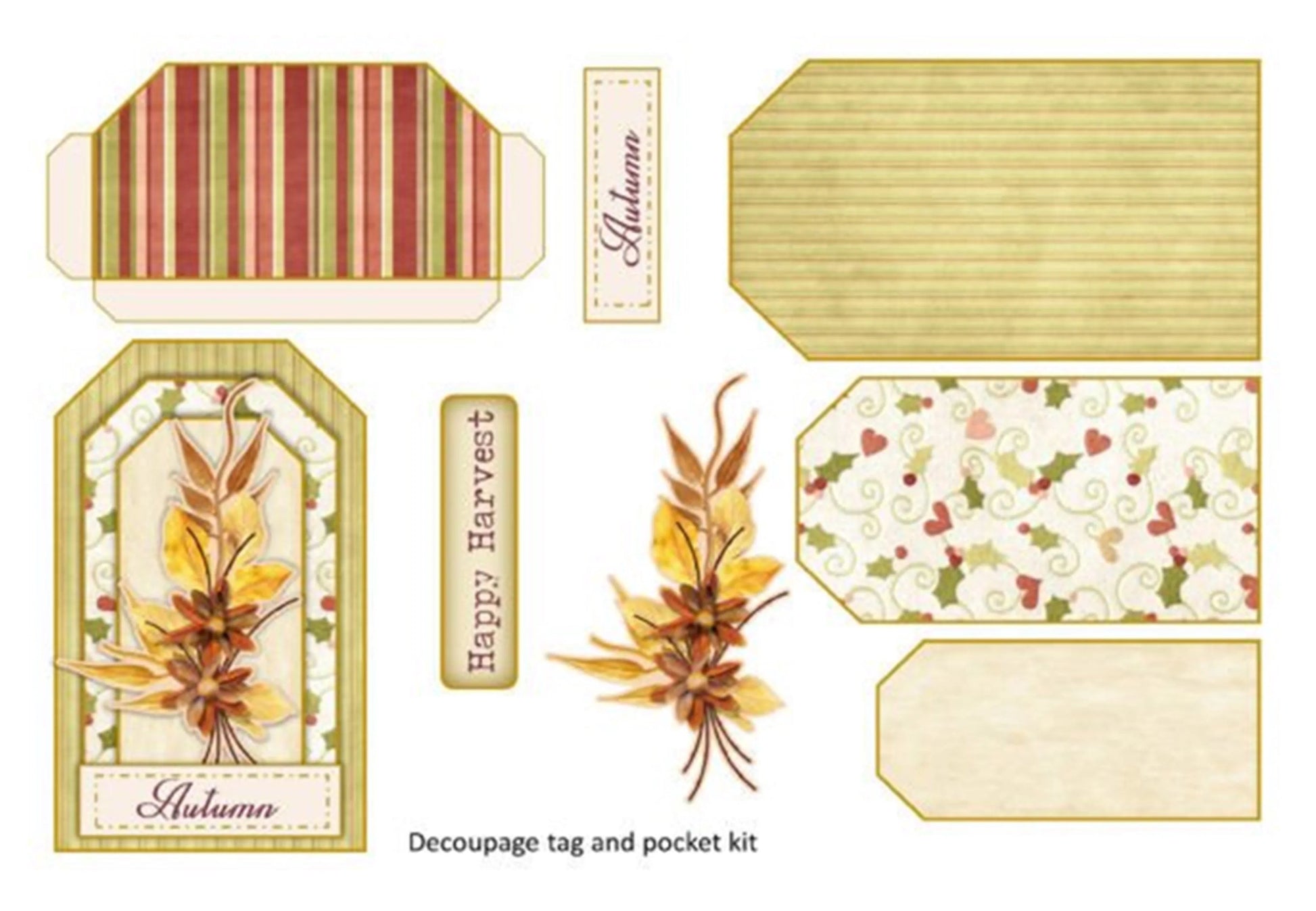Autumn Folio Junk Journal Clipart Bundle - CraftNest - Digital Crafting and Art