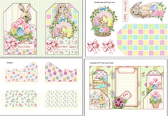 Easter Bunny Junk Journal Clipart Bundle - CraftNest - Digital Crafting and Art