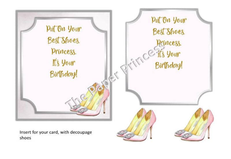 Birthday Princess Clipart Bundle for Card Making - CraftNest - Digital Crafting and Art