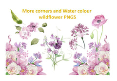 Blossoms and Butterflies Clipart Bundle - CraftNest - Digital Crafting and Art