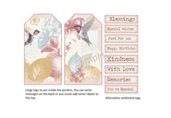 Apple Blossom Card Folio Junk Journal Kit - CraftNest - Digital Crafting and Art