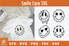 Smile Face Silhouette Clipart Bundle