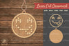 Smile Laser Cut Ornament SVG Bundle