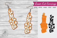 Simple Lasercut Earrings SVG Design Bundle - CraftNest - Digital Crafting and Art