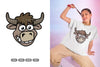 Smiling Cow Animal SVG Bundle