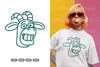 Smiling Goat Animal Clipart Bundle