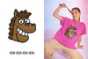 Smiling Horse Animal SVG Bundle