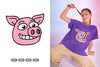Smiling Pig Animal SVG Bundle