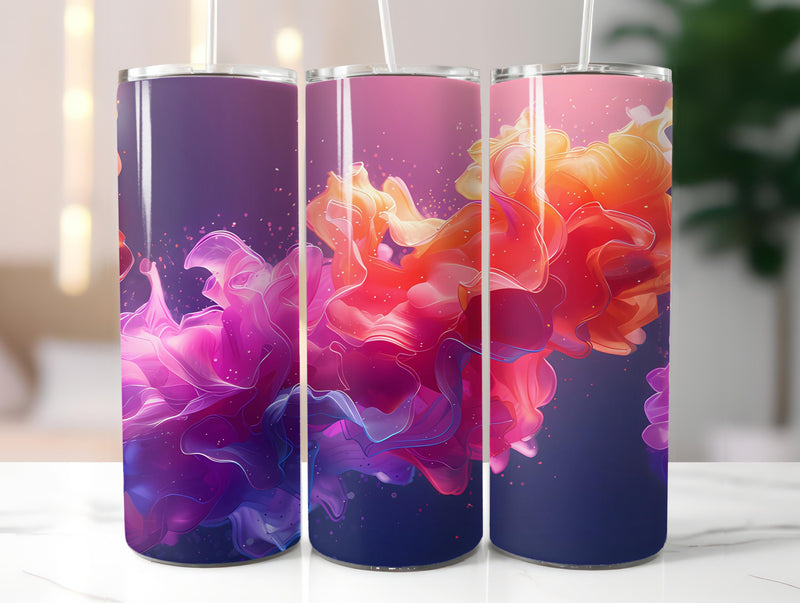 Snapdragon Flowers Tumbler Wrap - CraftNest - Digital Crafting and Art
