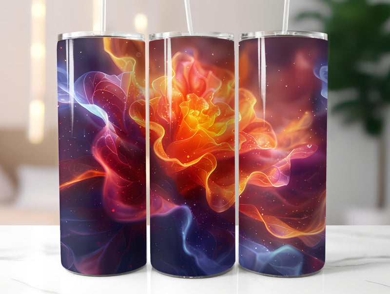 Snapdragon Flowers Tumbler Wrap - CraftNest - Digital Crafting and Art