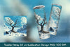 Snow Tree Tumbler Wrap