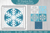 Snowflake 3D Shadow Box Layered Papercut SVG Bundle