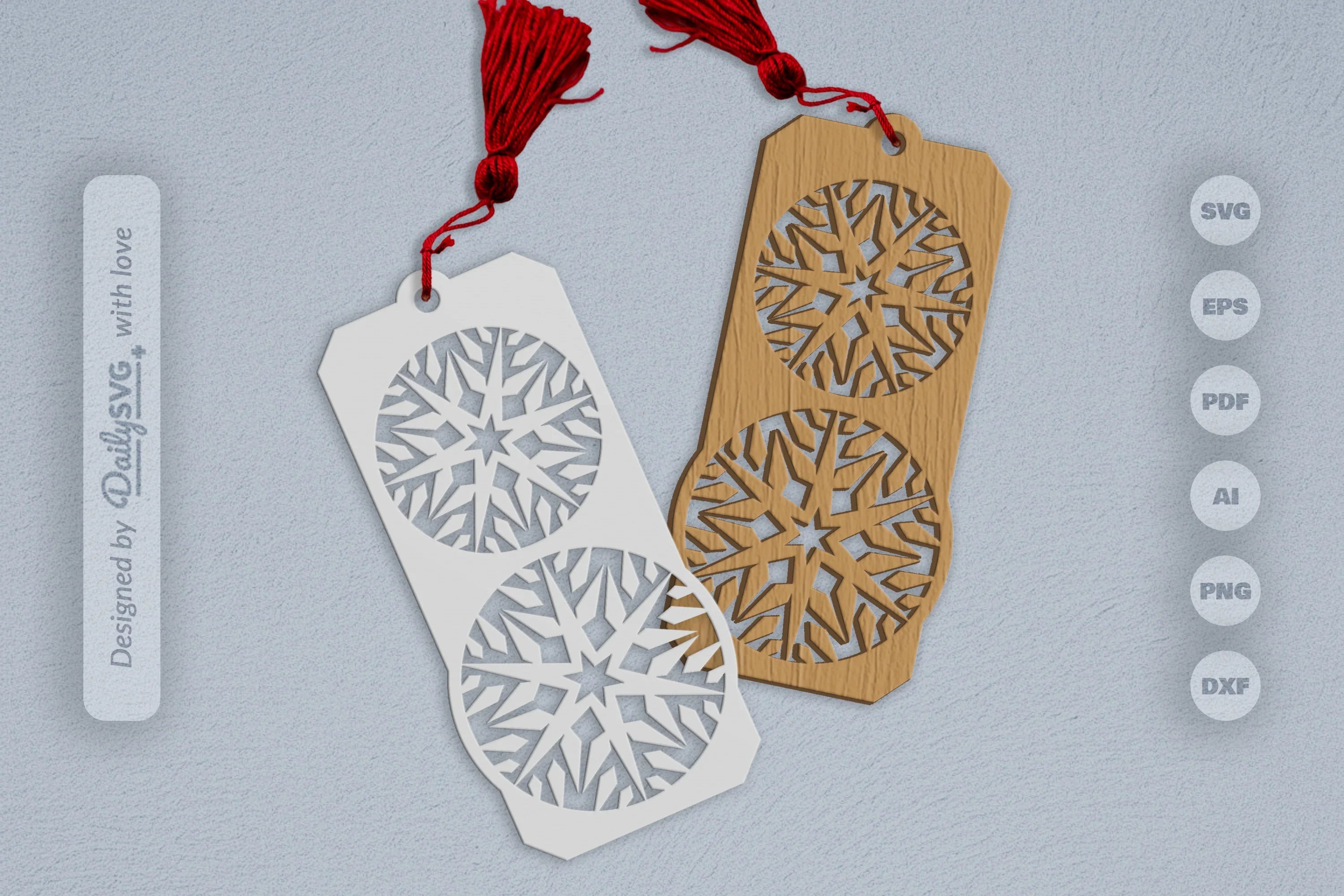 Snowflake SVG Bundle for Crafting 5 - CraftNest - Digital Crafting and Art