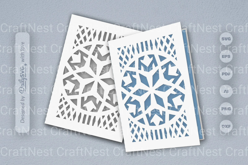 Snowflake SVG Bundle for Winter Decor - CraftNest - Digital Crafting and Art