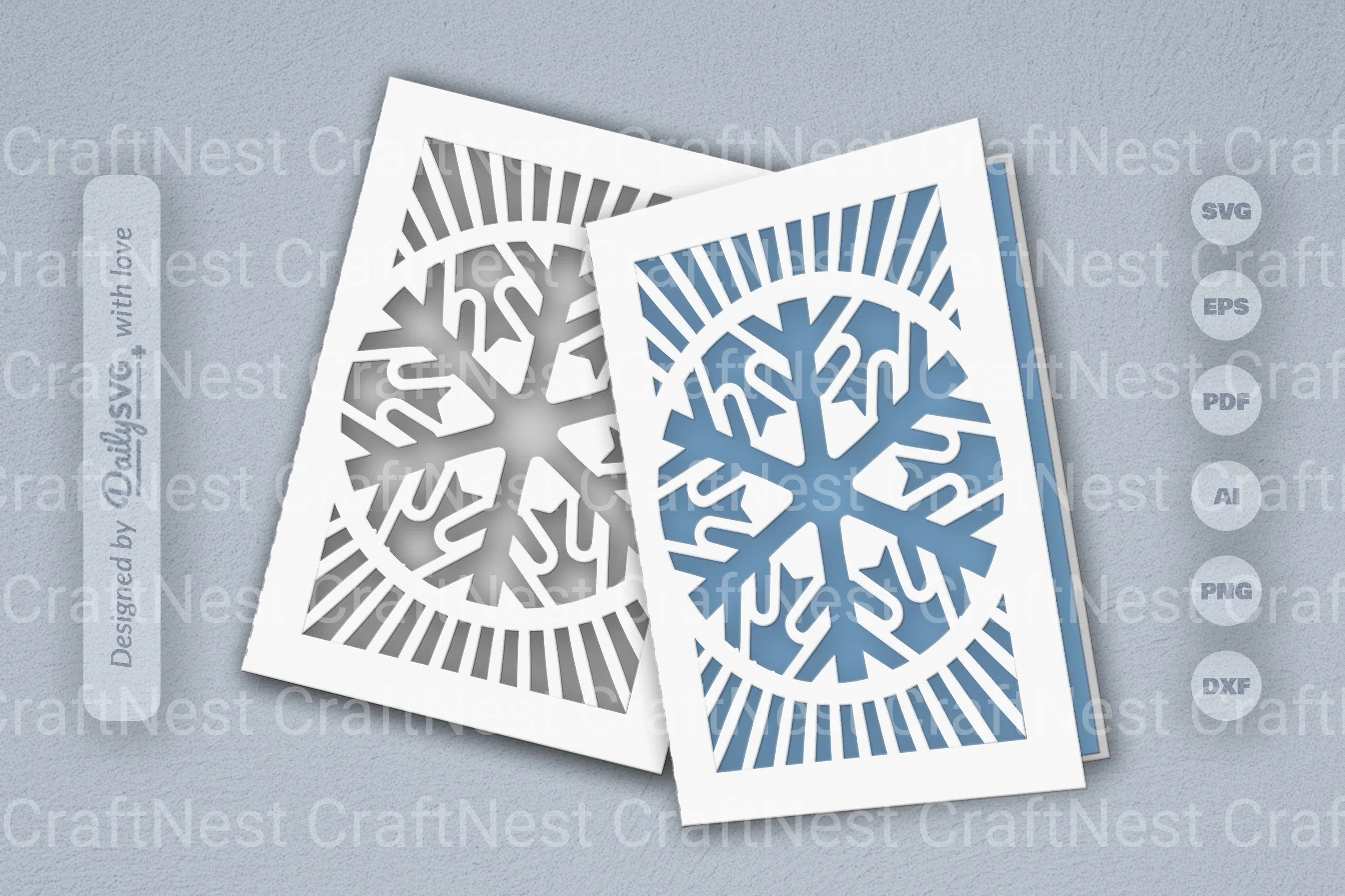 Snowflake SVG Bundle for Winter Decor
