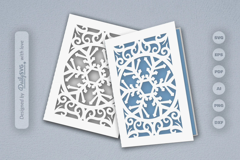 Snowflake SVG Bundle for Winter Decor 6 - CraftNest - Digital Crafting and Art