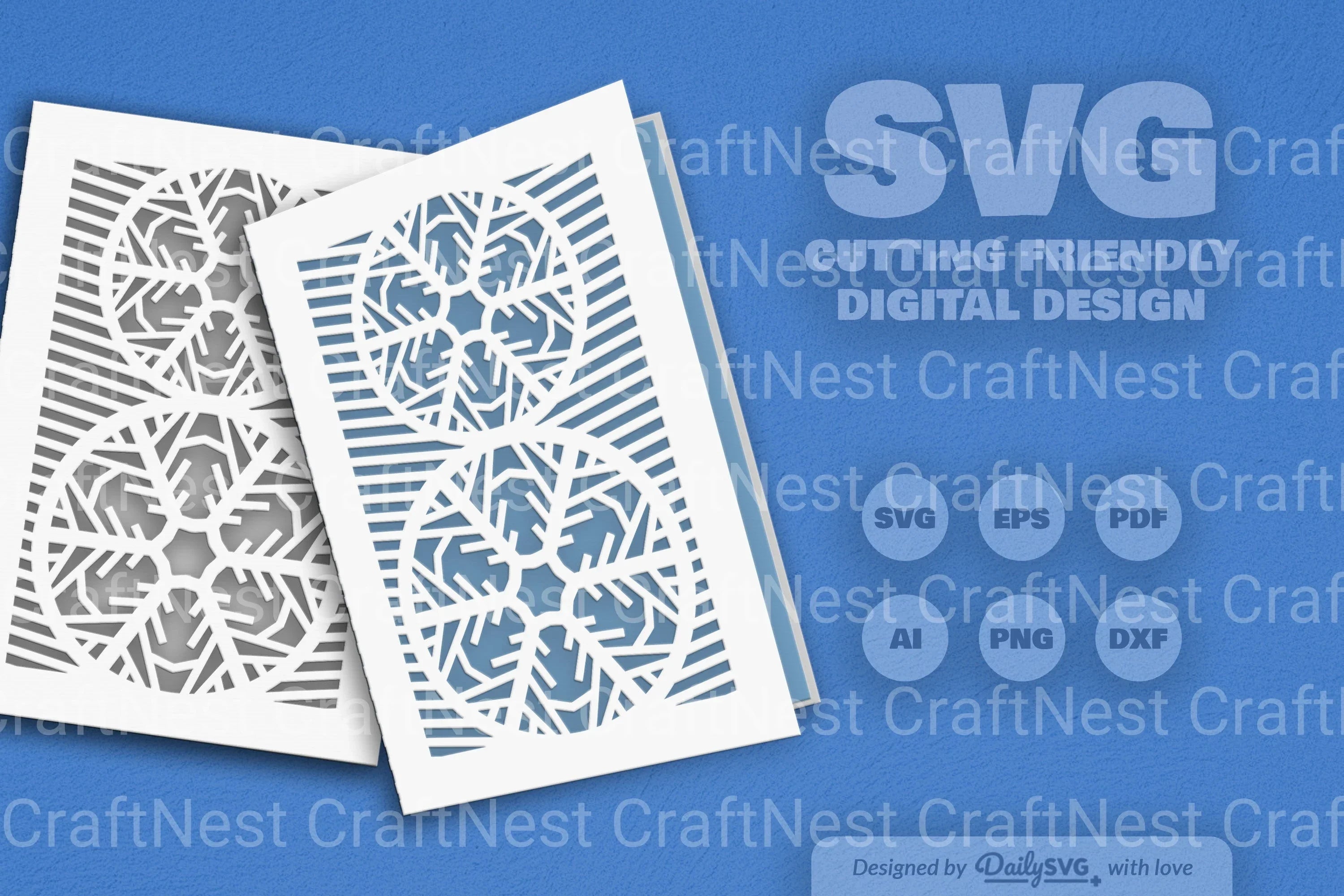 Snowflake SVG Bundle for Winter Decor