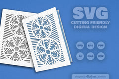 Daily Snowflake Greeting Card Clipart SVG Bundle - CraftNest - Digital Crafting and Art